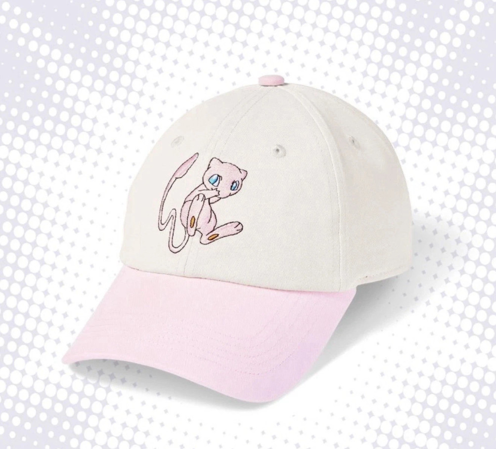 Pokemon x Target Mew Trainer Cap Hat 30th Anniversary **READY TO SHIP **