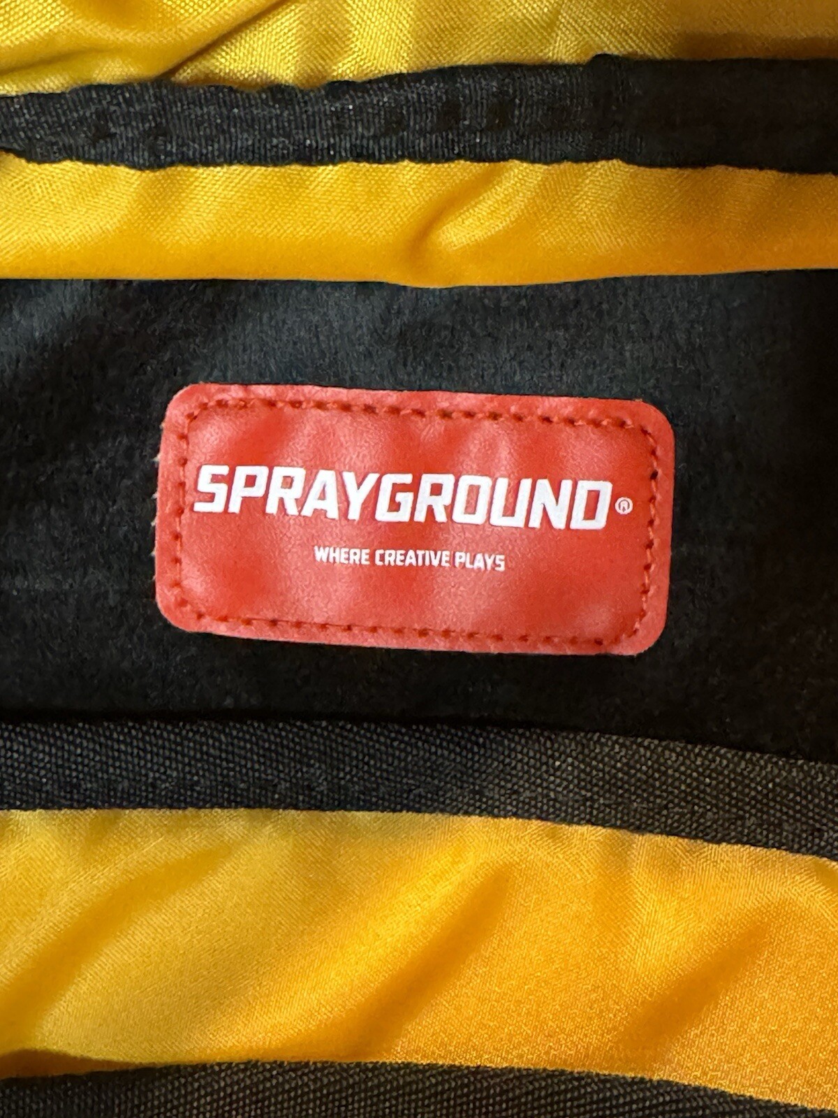 Sprayground Where Creative Plays, Galaxy Storms, Super Rare Backpack