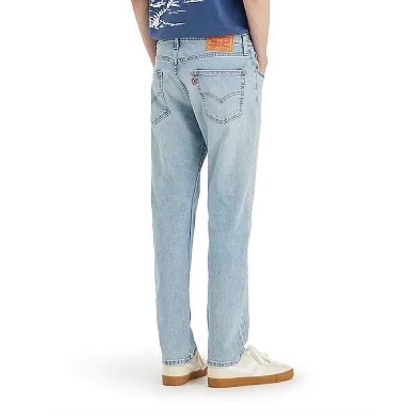 Levi’s Men’s 502 Taper Fit Stretch Light Blue Washed Jeans Sizes 29 to 38