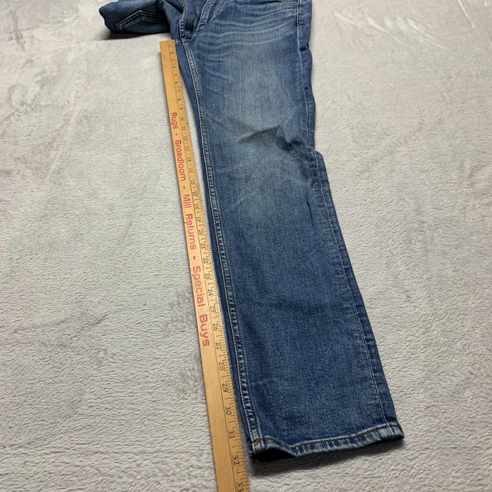 Rag & Bone Jeans Fit 2 Slim Zipper Fly Medium Faded Men’s 31×32 Tags Attached