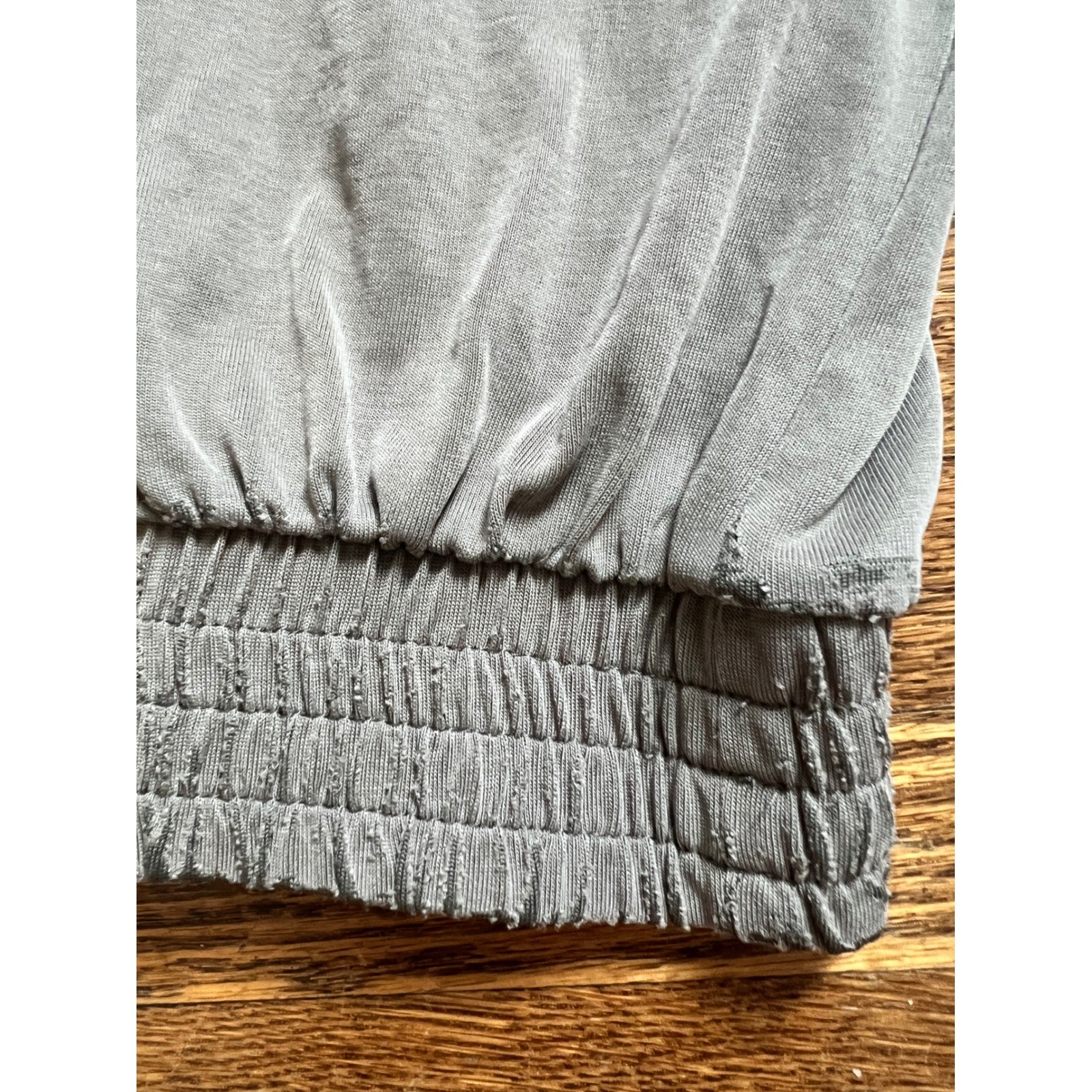 Express Womens Olive Green Modal Blend Smocked Waist Jogger Pants S