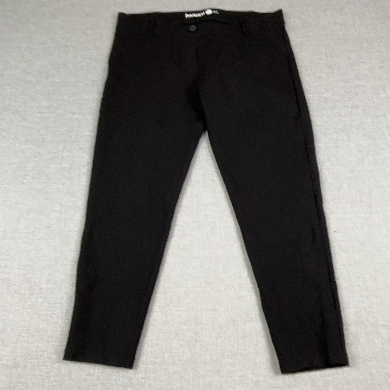 Betabrand Pants Womens XL Petite Black Ponte Slim Dress Workwear Pockets