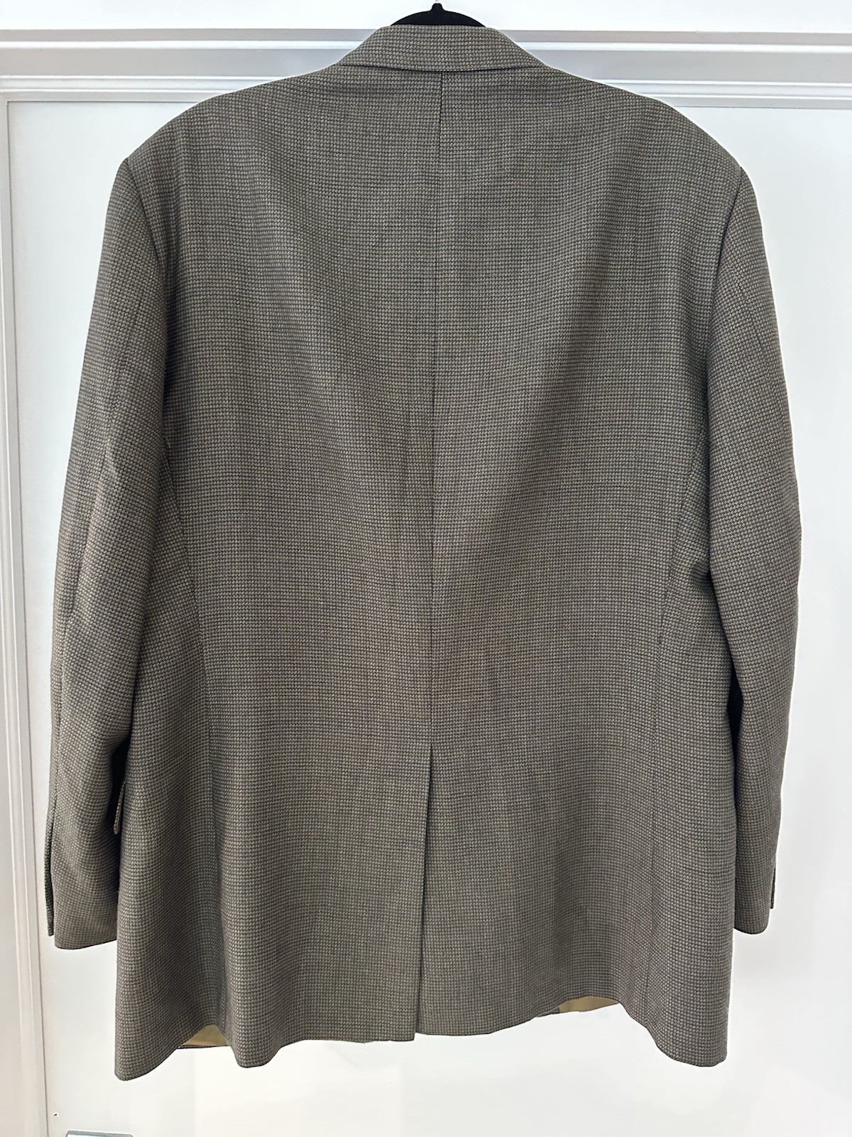 Vintage Karl Lagerfeld Paris Bristol Sport Coat Blazer 46L 100% Wool USA Made
