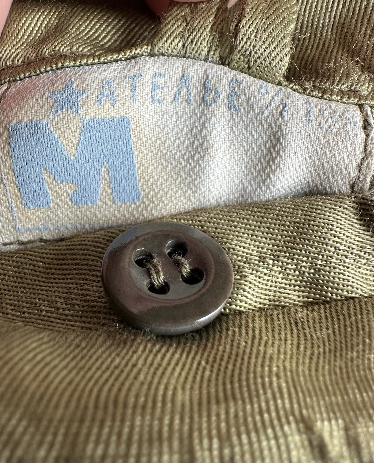 Vintage Military Jacket With Hardware – Russian?