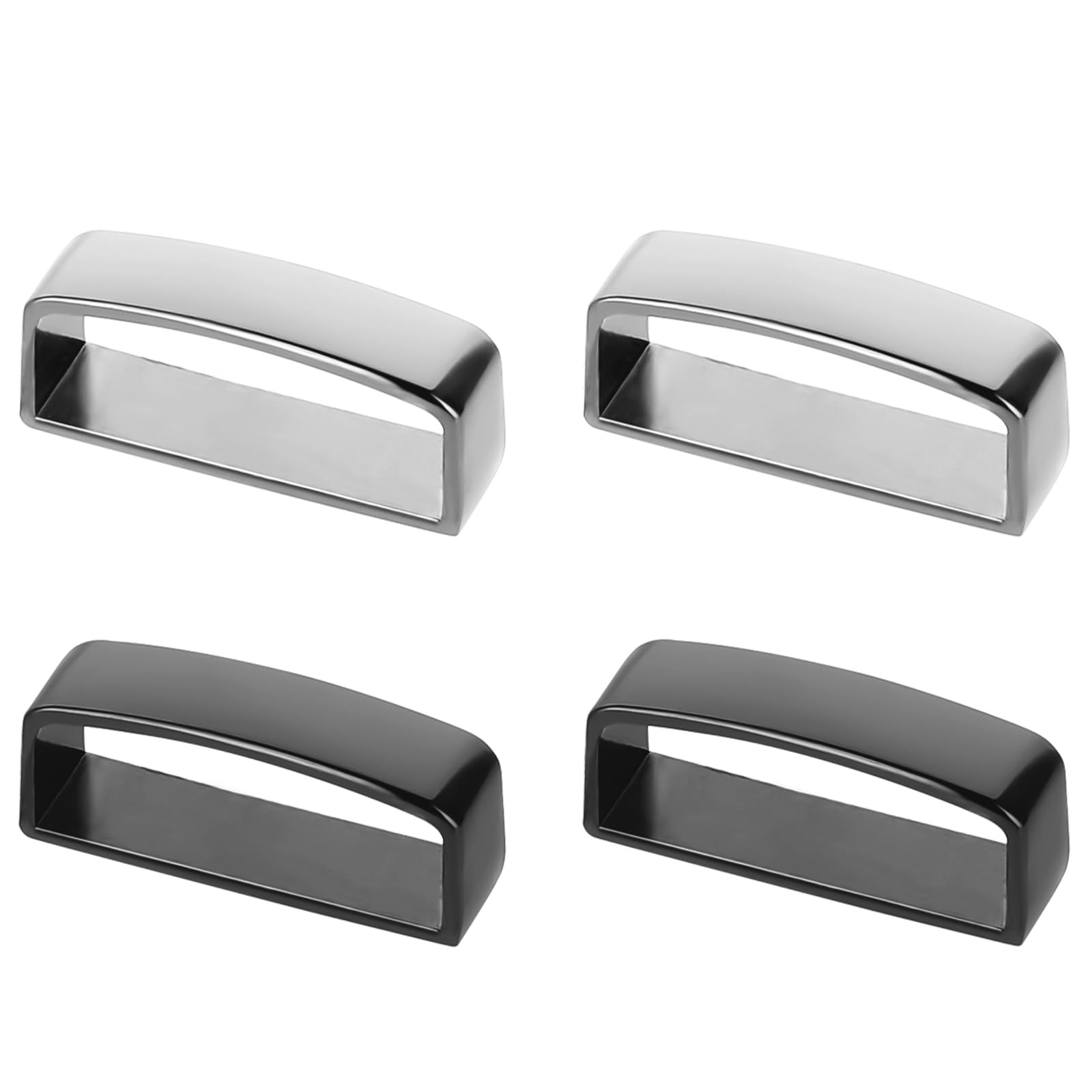 4PCS Anti-Slip Belt Keepers Ã¢â‚¬â€œ 1.5 Stainless Steel Loops for MenÃ¢â‚¬â„…