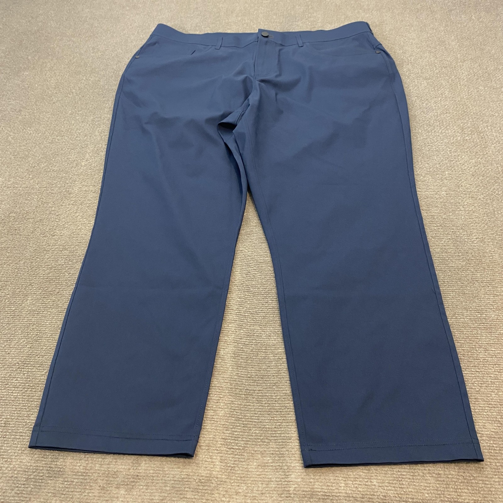 Public Rec Pants Mens 40×26 Blue Performance 5 Pocket Casual Golf Stretch Travel