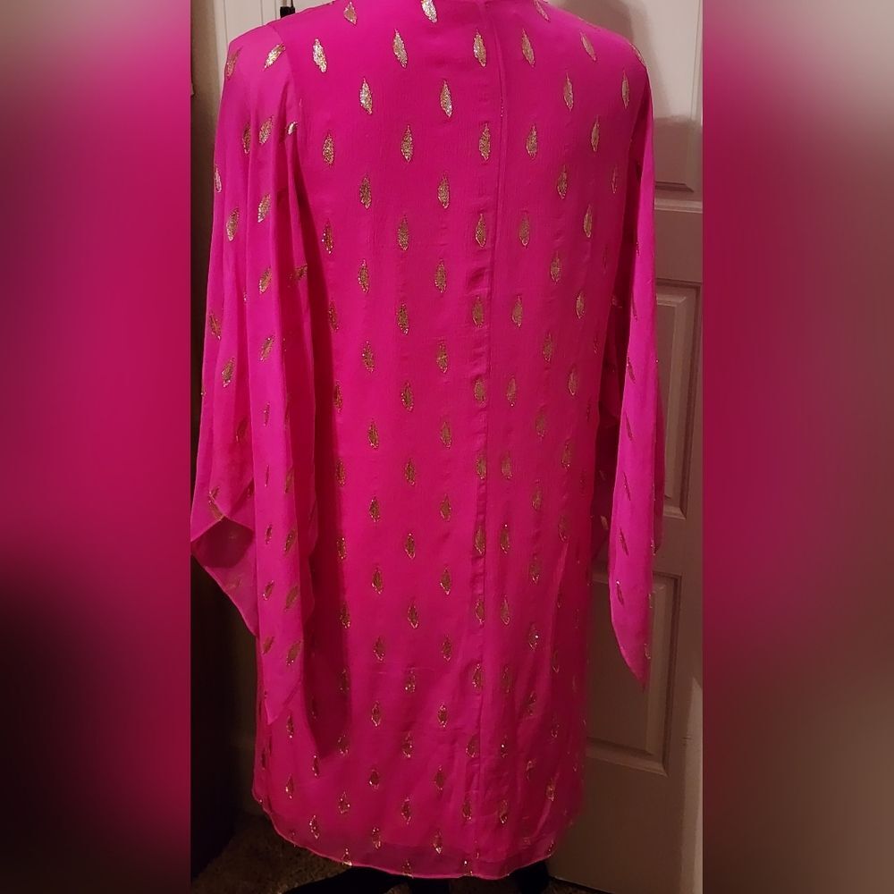 Preowned Lilly Pulitzer size 4 hot pink 👚 dress