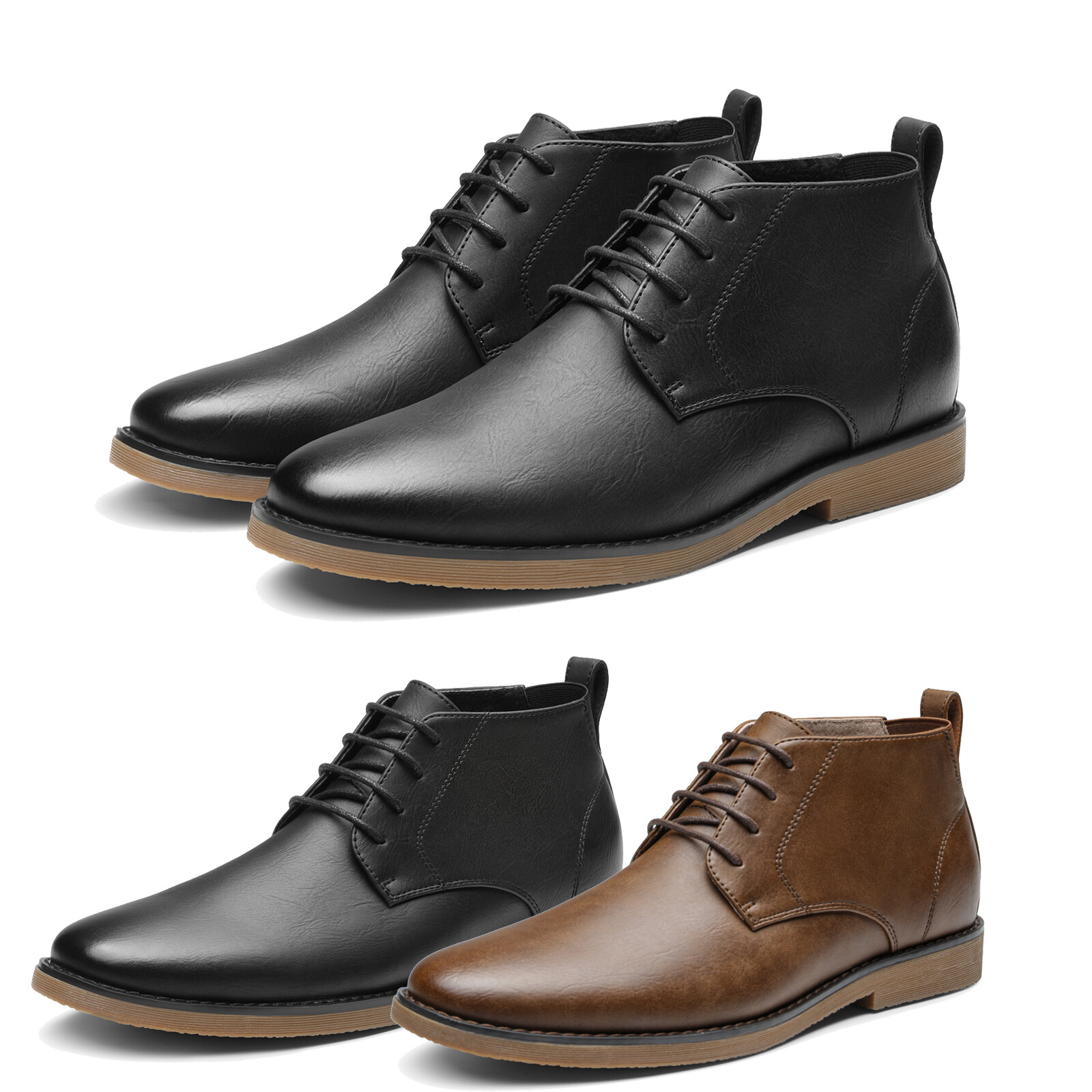 Men’s Chukka Boots Dress Casual Shoes Lightweight Smart Casual Boots