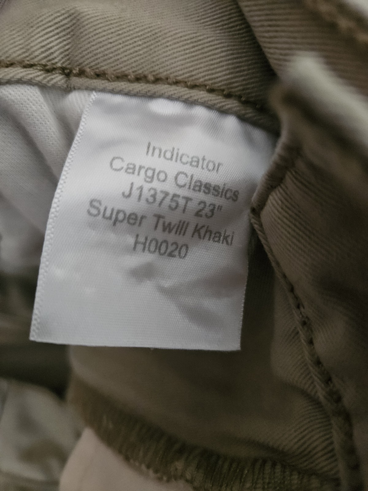 JNCO Indicator Khaki Cargo Pants Chino NWT Mens 44×30