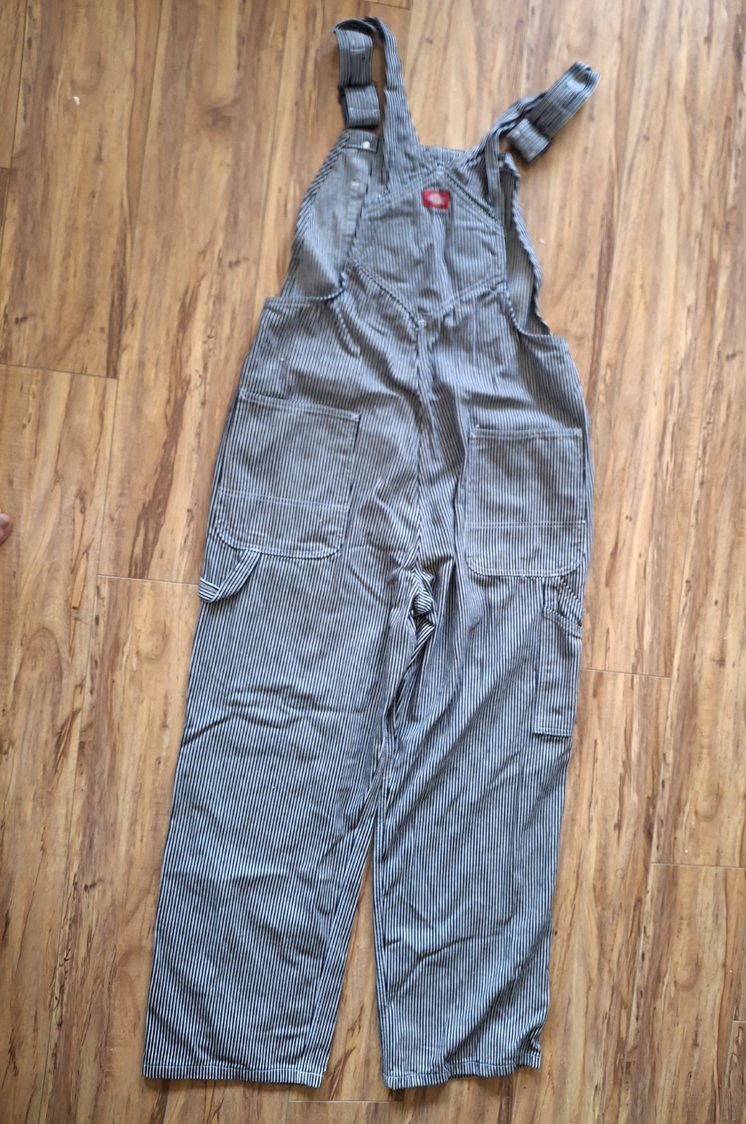 Dickies Hickory Stripe Bib Overalls – Men’s 34×30 – New without tags