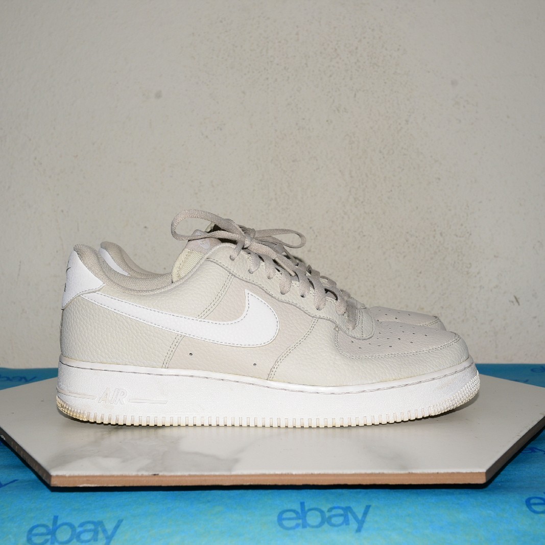 Nike Air Force 1 Low ’07 Light Bone White Men US 12