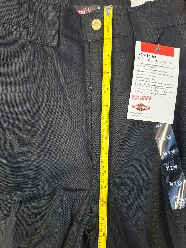 Tru-Spec 24-7 Orginal Tactical Cargo Pants 100% Cotton Uniform Pants,Police EMS