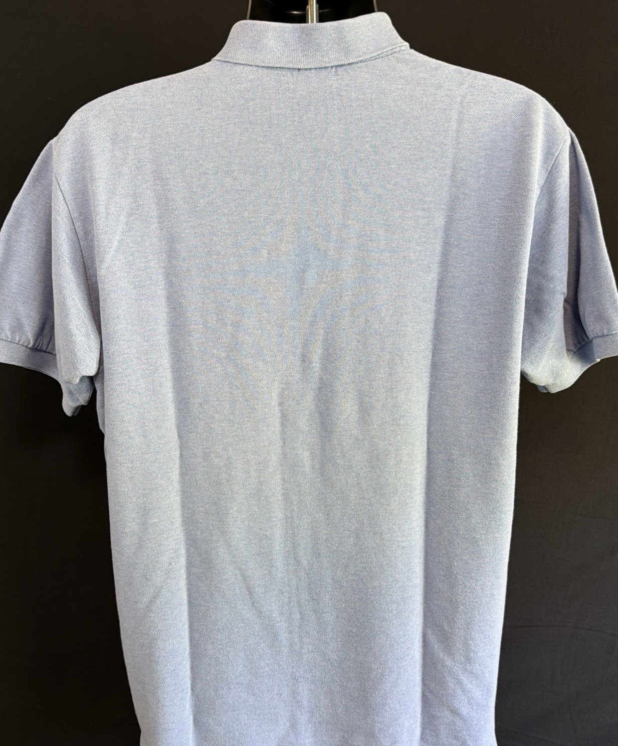 VTG 1990s Polo by Ralph Lauren Short Sleeve Blue w/Pink Pony Men’s L Sri Lanka