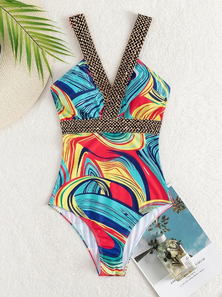 One Piece Swimming Costume Tummy Control Ruched Swimsuit Size 6,8,10,12,14,16+