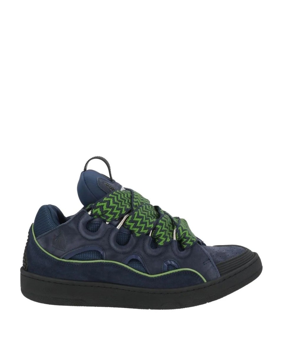 Lanvin Curb Calfskin Green (Pre-Owned) Size 9