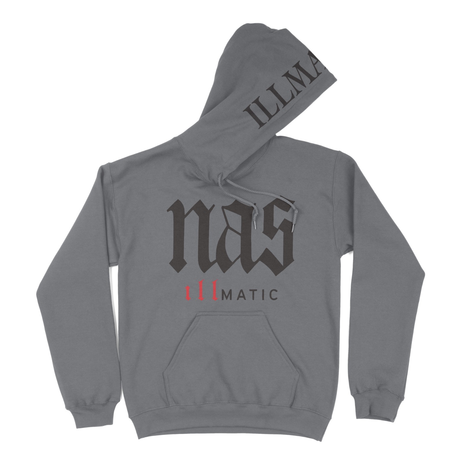 Nas Illmatic Men’s Hoodie 90’s Hip Hop Rapper Graphic Design Sizes S-4XL