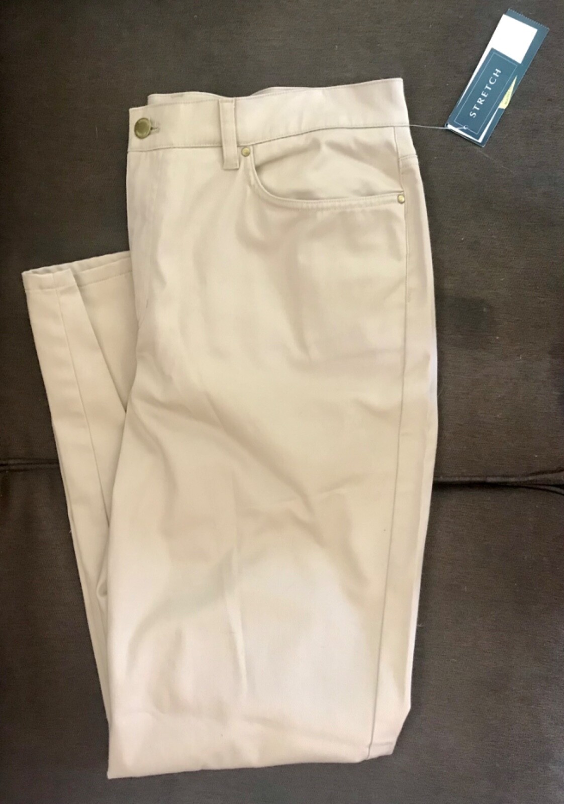 Jones New York Sport Women’s 5 Pocket Straight Leg Pant ~ 99% Cotton/1% Spandex