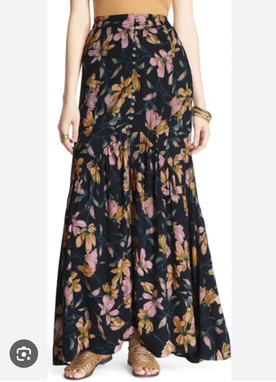 Lot Of 2 Free People Tegan Mini Dress Smooth Sailing Maxi Skirt Sz 4 6 Small GUC