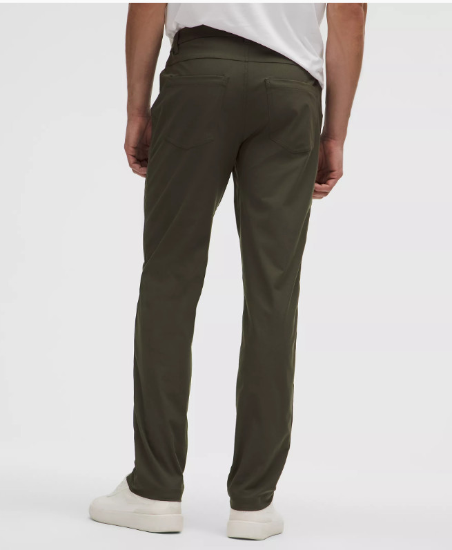 100% AUTHENTIC ABC CLASSIC FIT 5PKT PANT 30L WARPSTREME OLIVE BLACK SZ 34