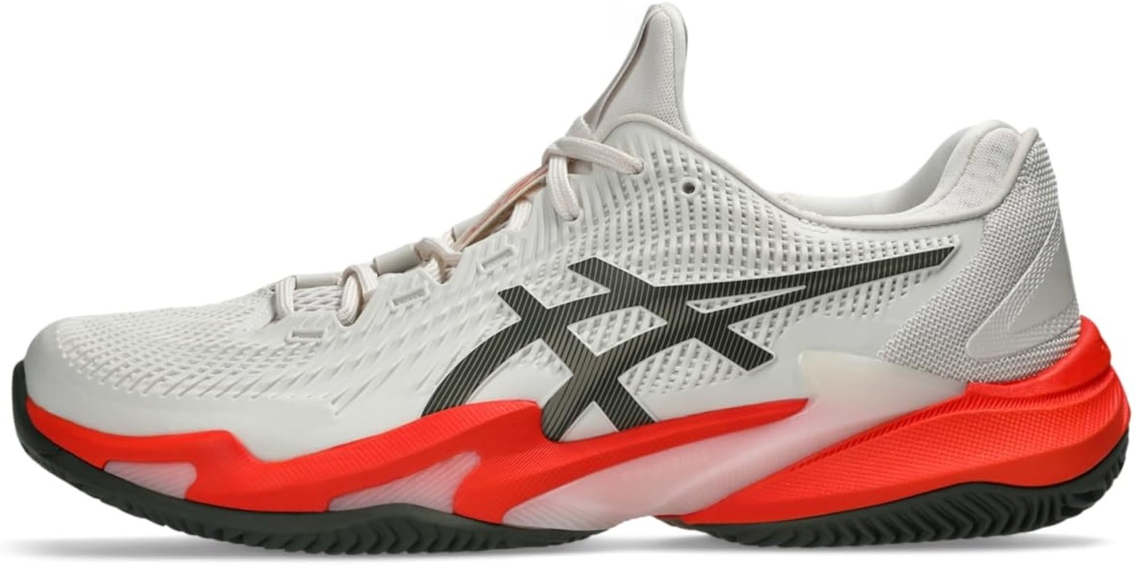 ASICS Men’s Court FlyteFoam 3 Novak Tennis Shoe – Soft Oat/Vintage Khaki – 10.5