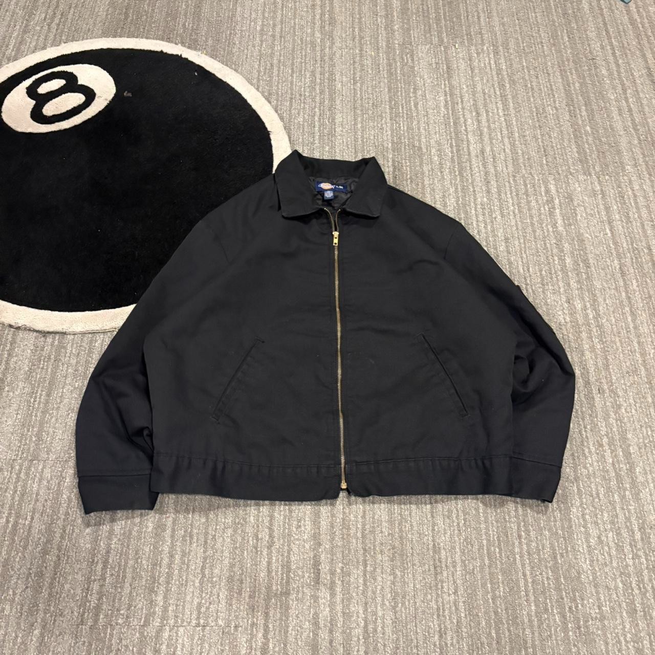Dickies Insulated Eisenhower Front Zip Jacket – Black, Size L