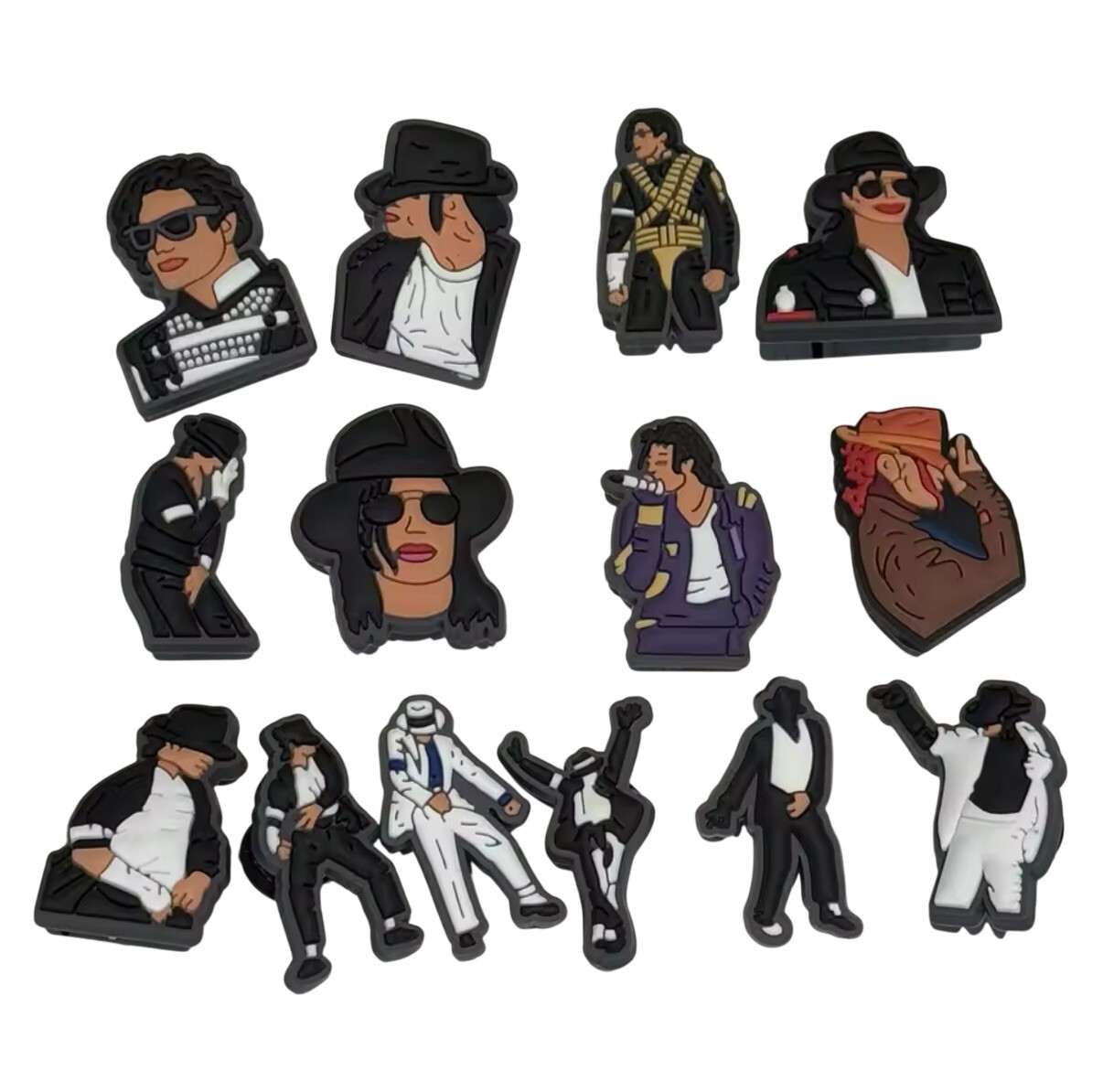 Jackson Music Shoe Charms Set of 14