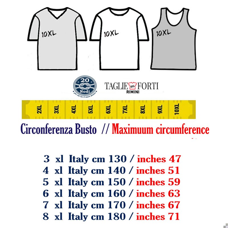 men’s underwear PLUS SIZES tank top wide shoulder knit cotton from 2XL to 10XL