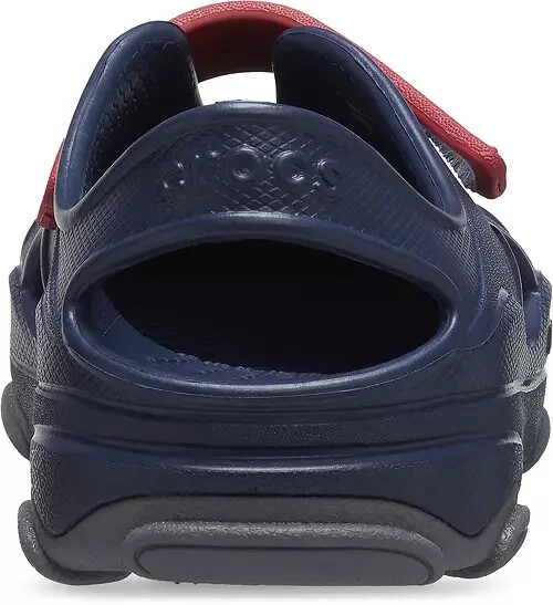 Size C10 Toddler’s Crocs All Terrain Fisherman Sandals Navy/Pepper NEW Clogs