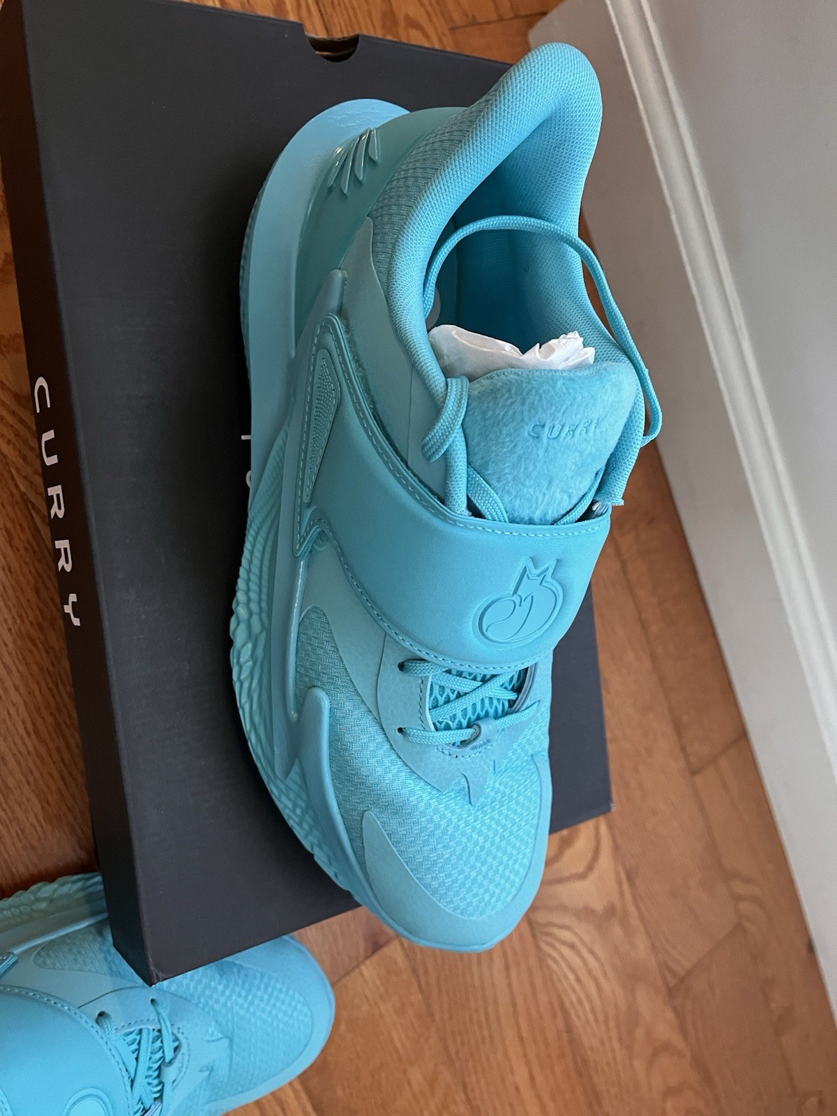 Under Armour Curry Brand D. Fox 2 Blue Basketball Shoes Men’s 10 EUC Worn 1X