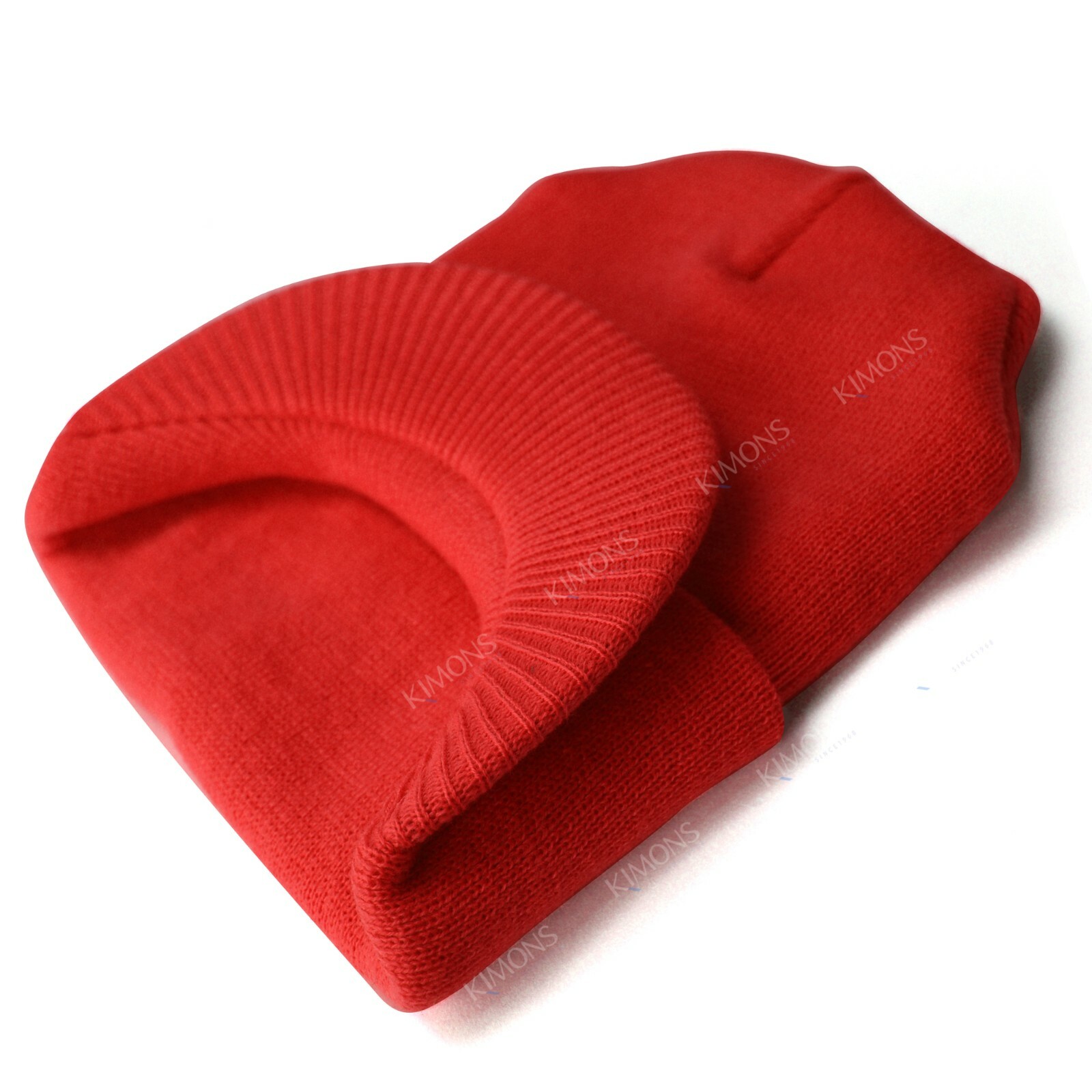 Bill Visor Cuff Beanie Knit Jeep Cap Hat Ski Thick Warm Winter Unisex