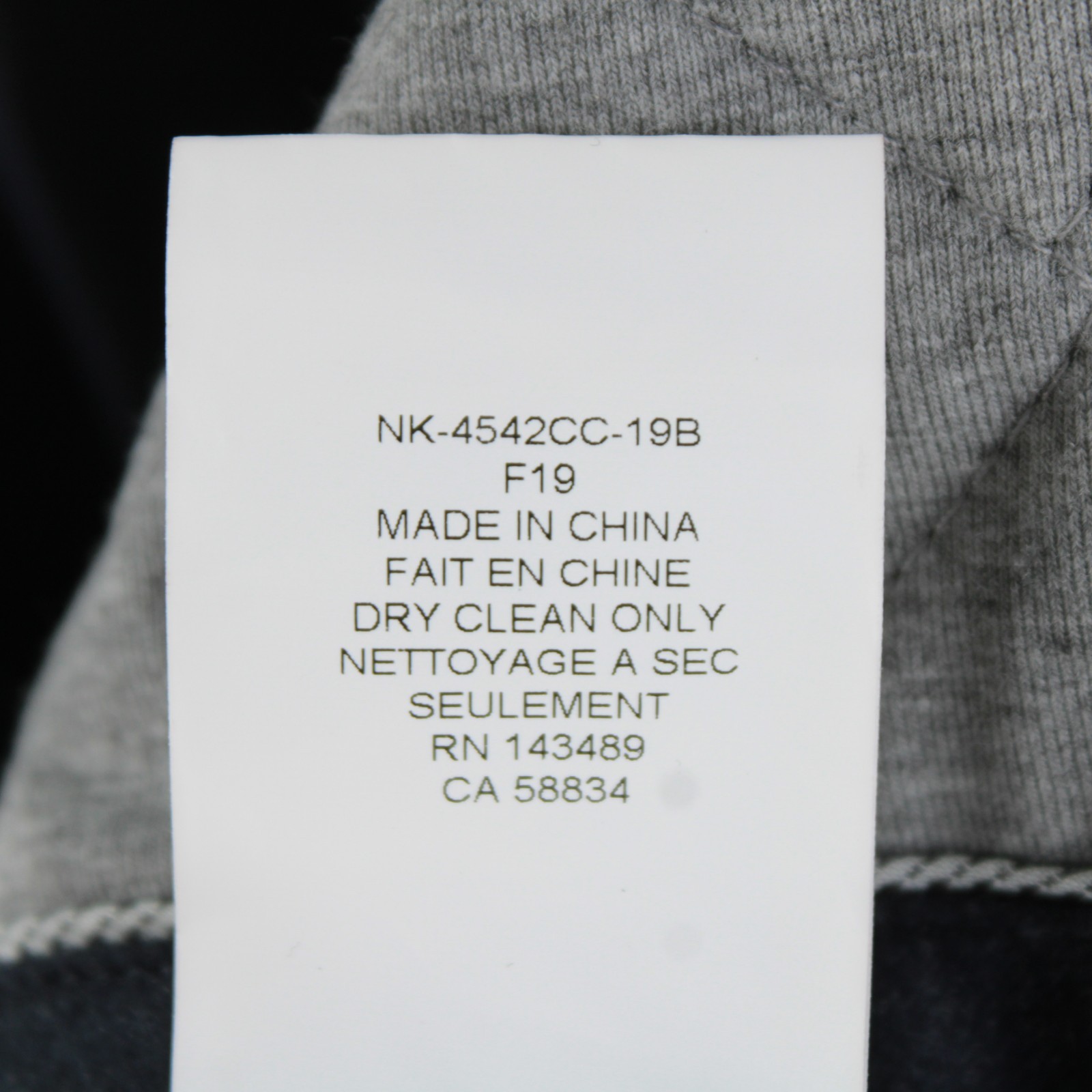 Cardinal of Canada NWT Wool Jacket Size Medium US McGuire In Navy Melange