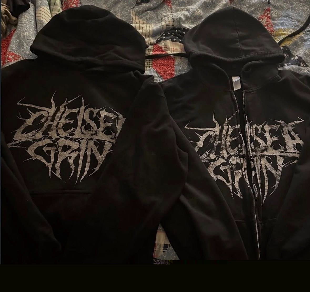 Chelsea Grin Unisex zip-up Hoodie S-5XL (2-SIDED)