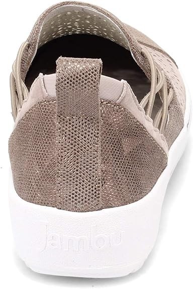 Title: Jambu Women S Erin Slip on Shoes Taupe 8 W US