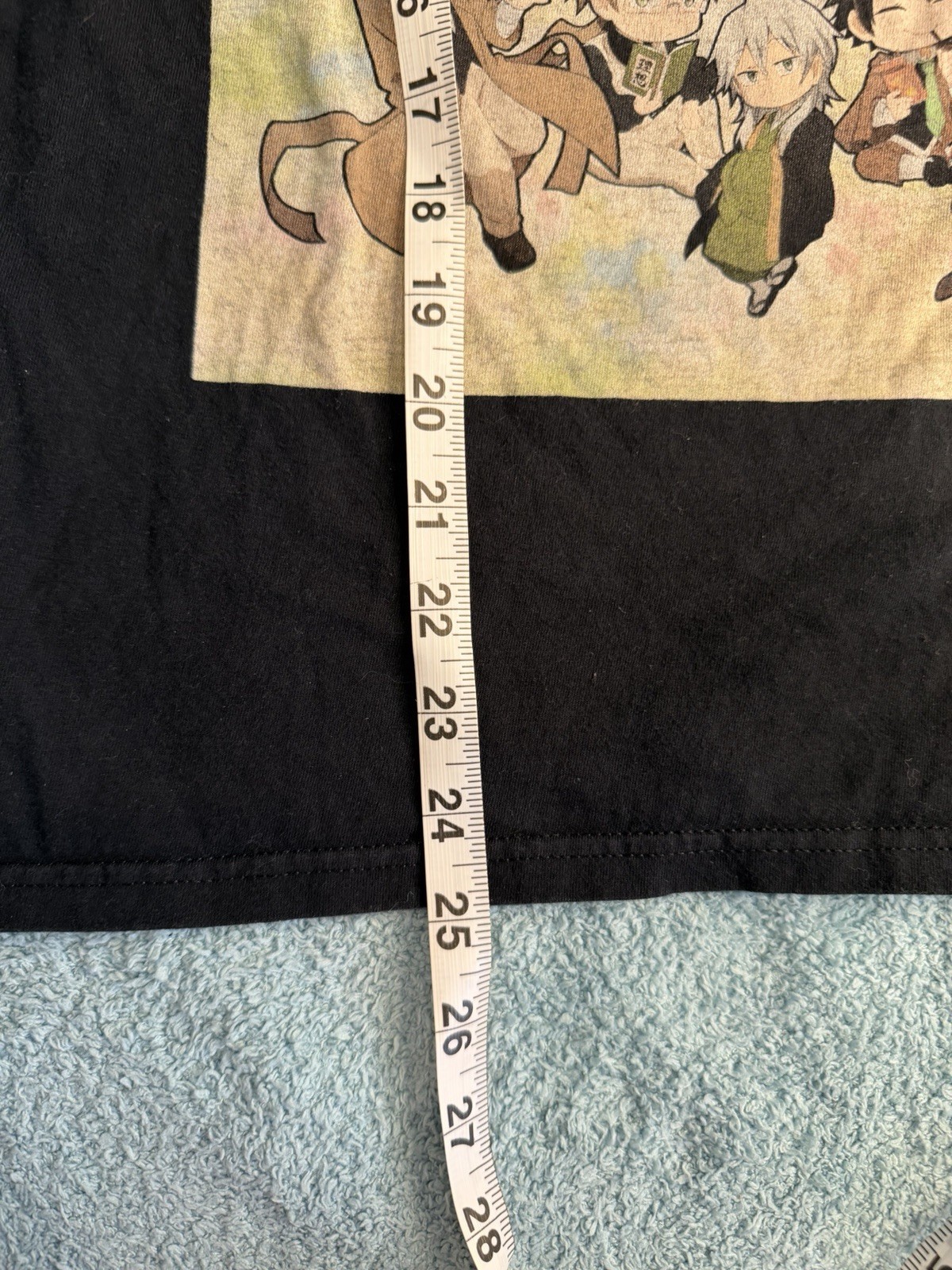 Bungo Stray Dogs Wan Kadokawa Graphic Print T-Shirt Size Small Full Cast