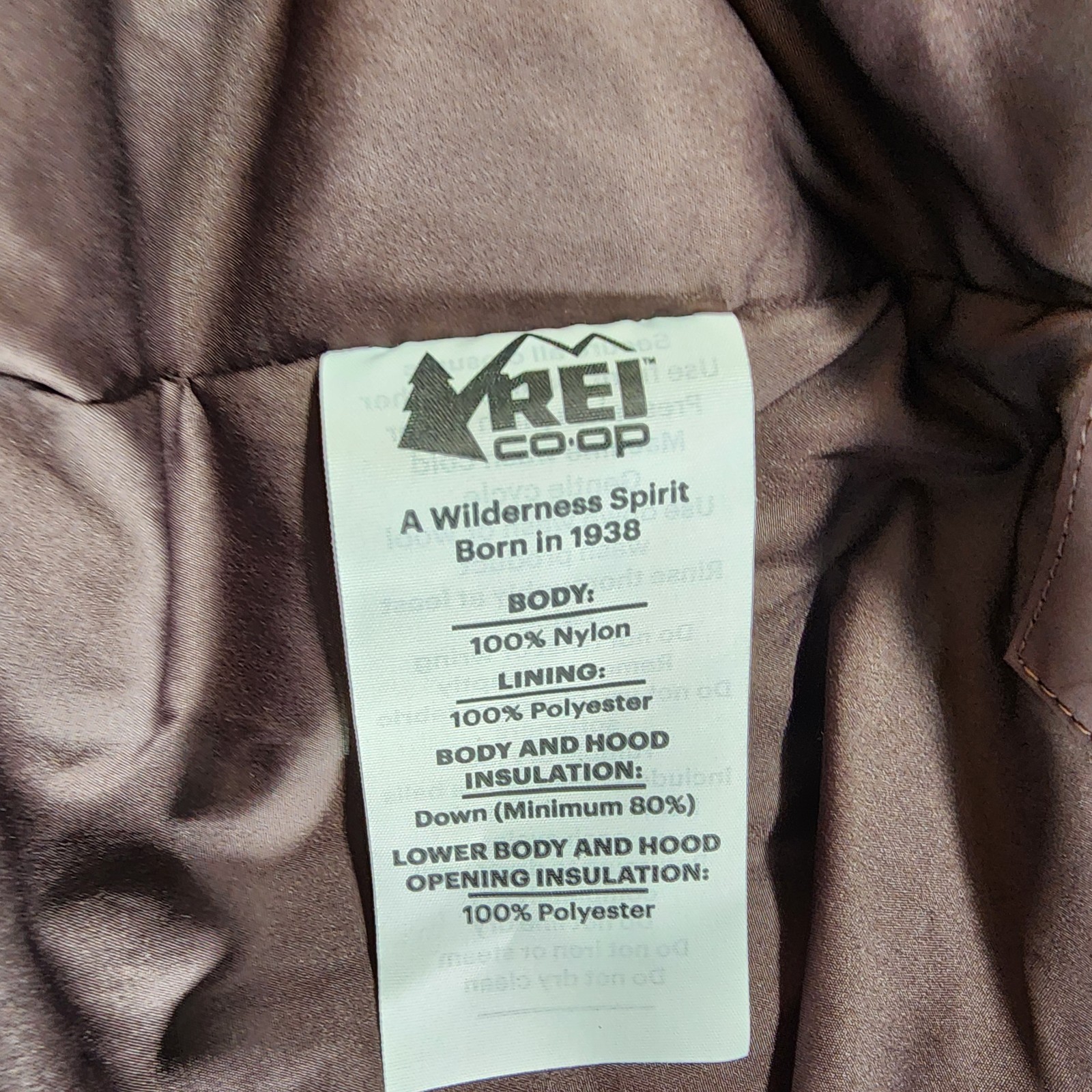 REI Down Parka Womens 3X Dusty Plum Sherpa Lined Hood Full Zip Snap