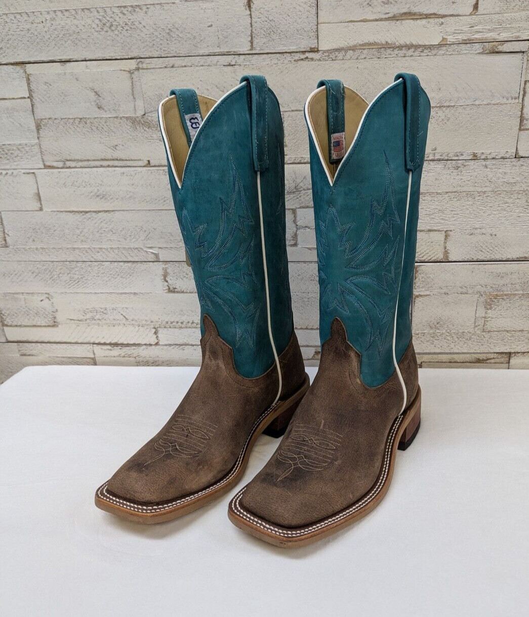 Men’s Anderson Bean Boots, Custom Sea Foam 13″ Tops 338635