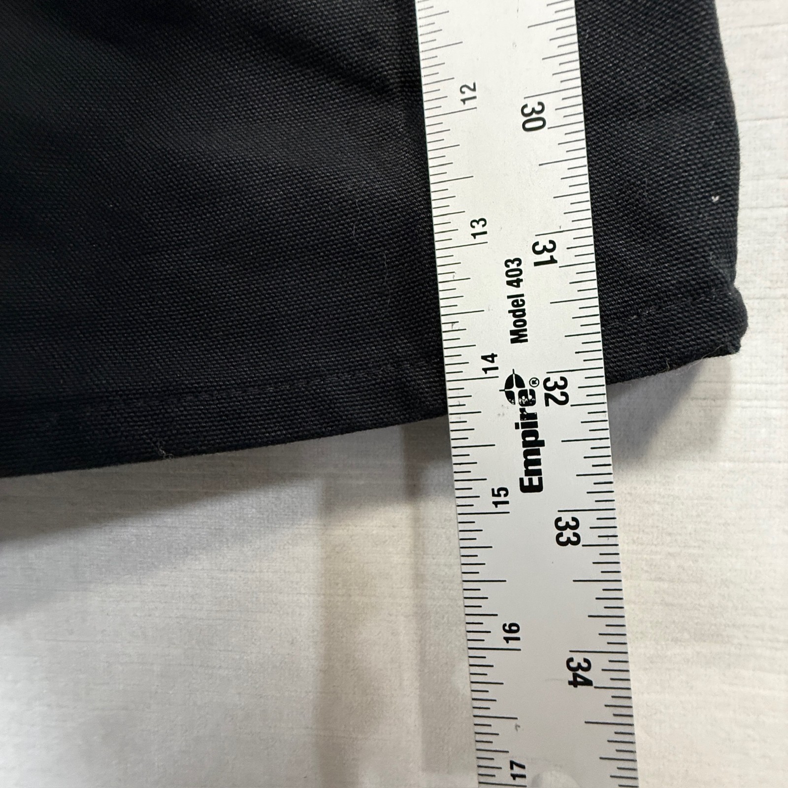 Carhartt Double Knee Pants Mens 40×32 Black Loose Fit Original Canvas B01 BLK
