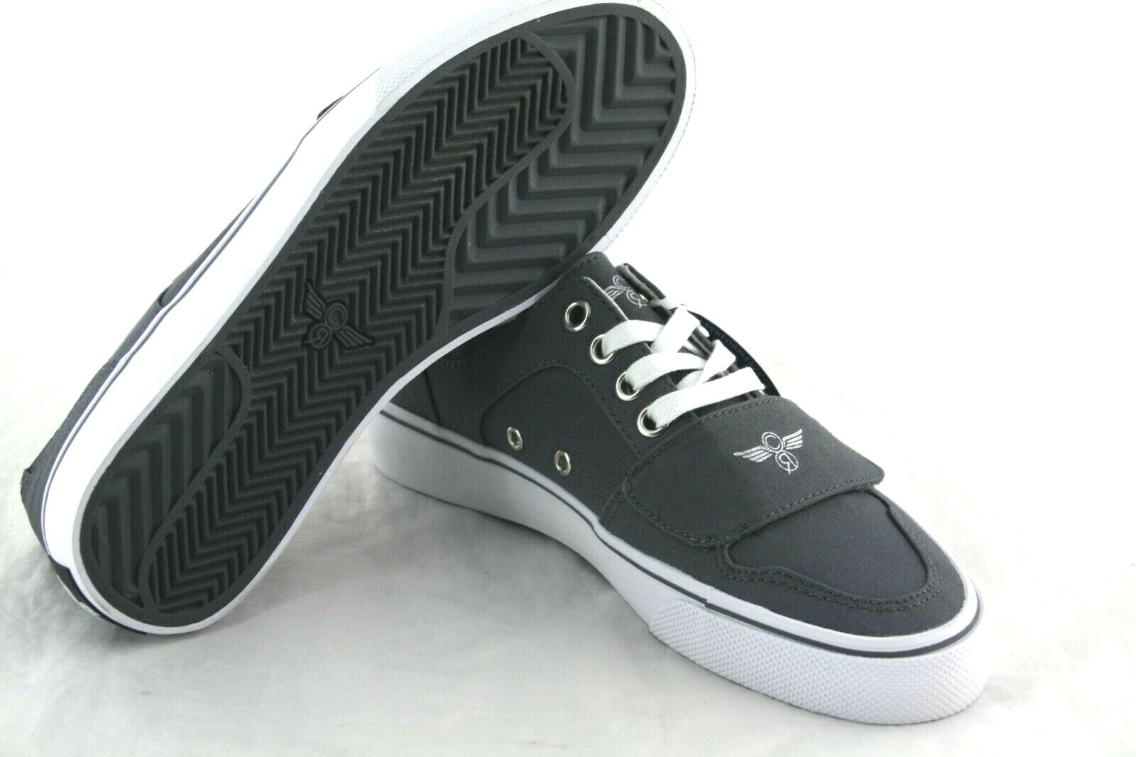 MEN’S Creative Recreation Cesario Lo XVI Grey Canvas Shoes VCR4LOC/GREY