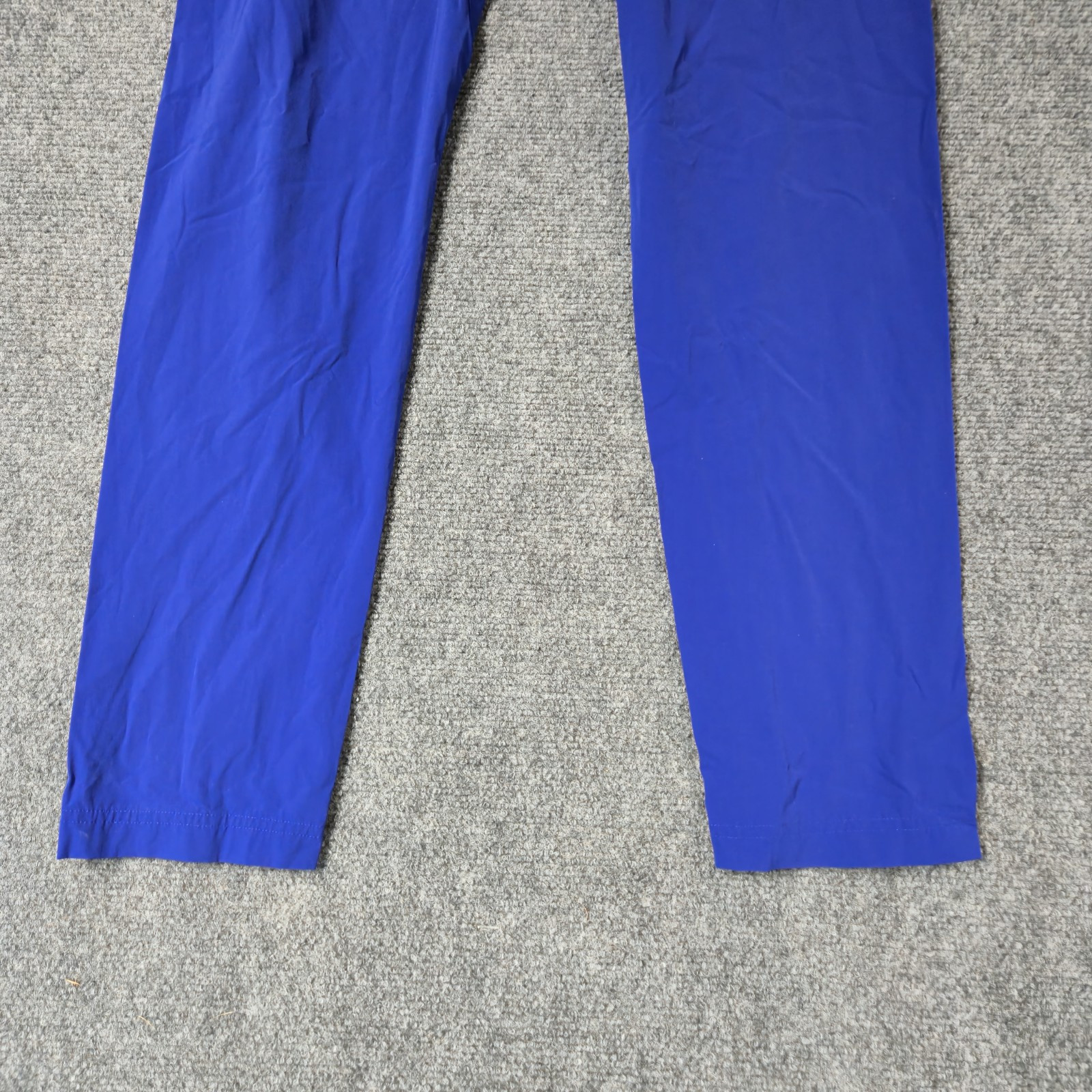 Paskho Pants Men’s Small Royal Blue Straight Leg Travel Tech Light Weight EUC