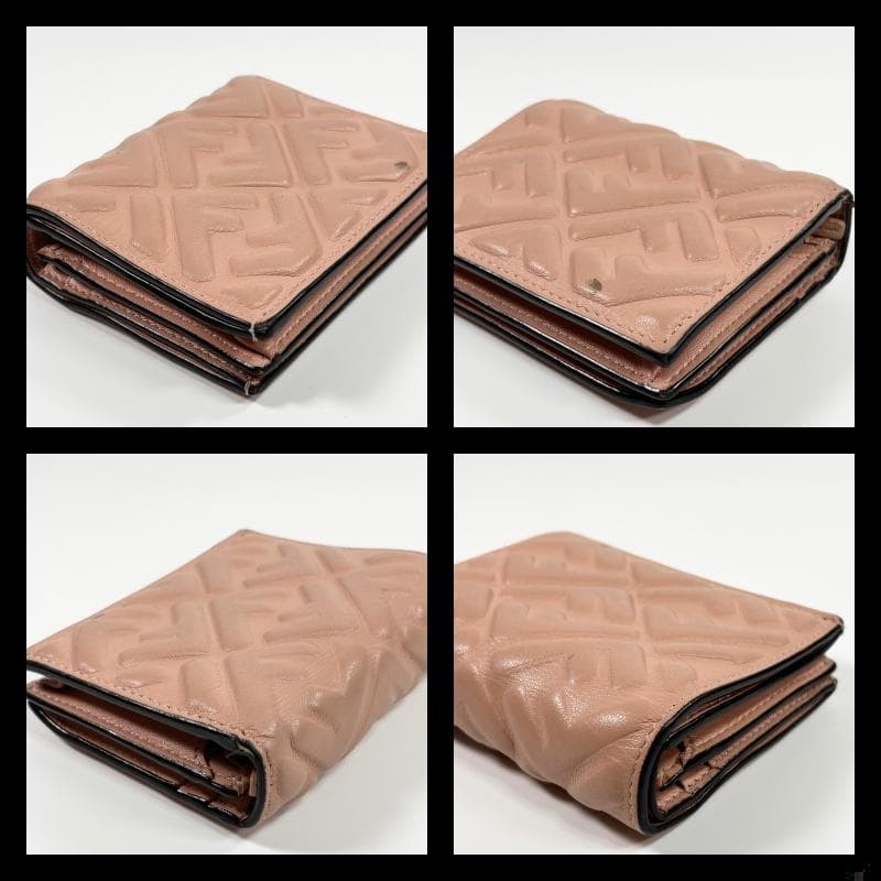 Excellent Condition Fendi Compact Wallet Brand Mini Wallet Stylish Cute