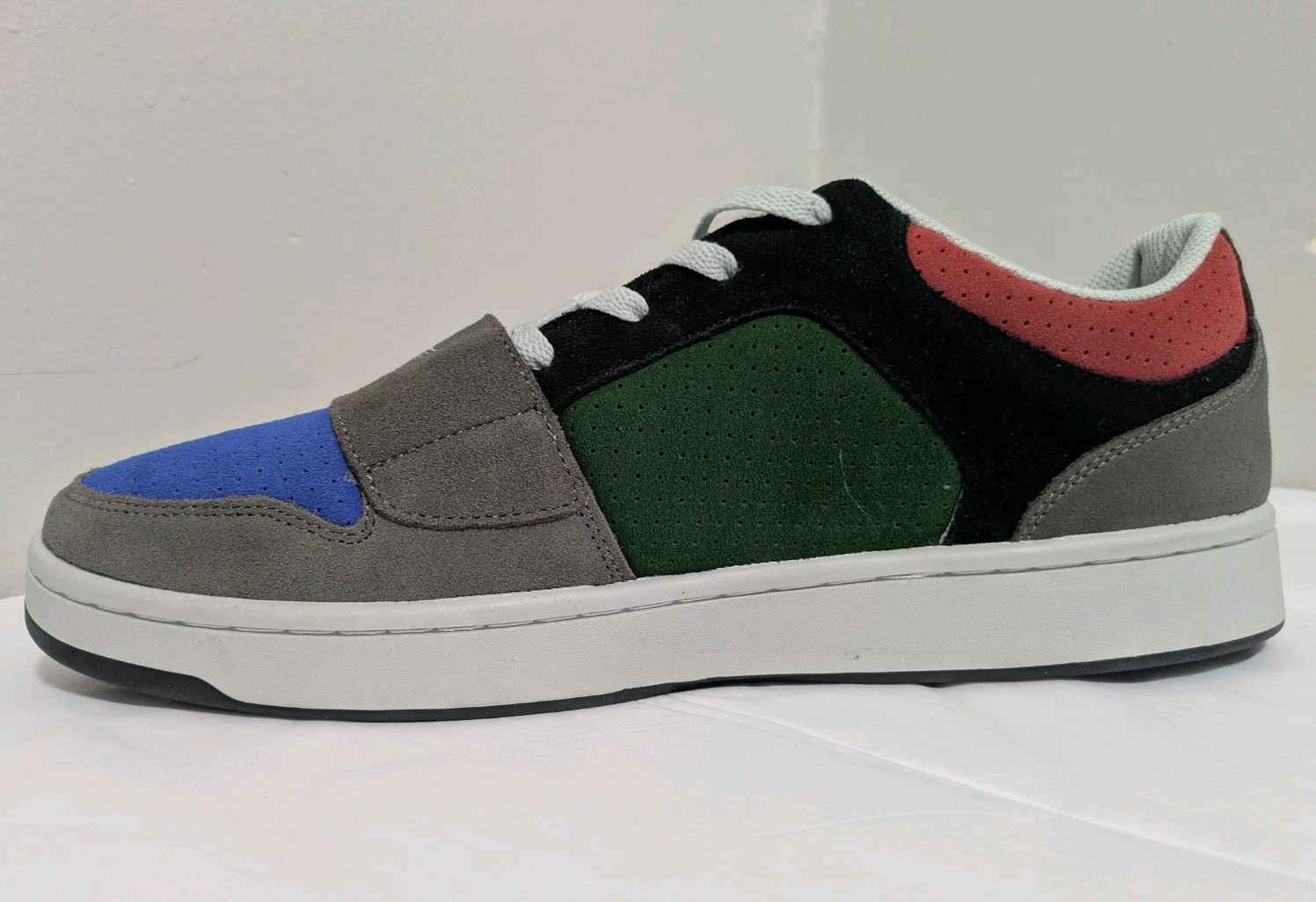 Creative Recreation Cesario Lo XXI Black/Charcoal/Royal/Forest/Red Men’s 13 NWOB