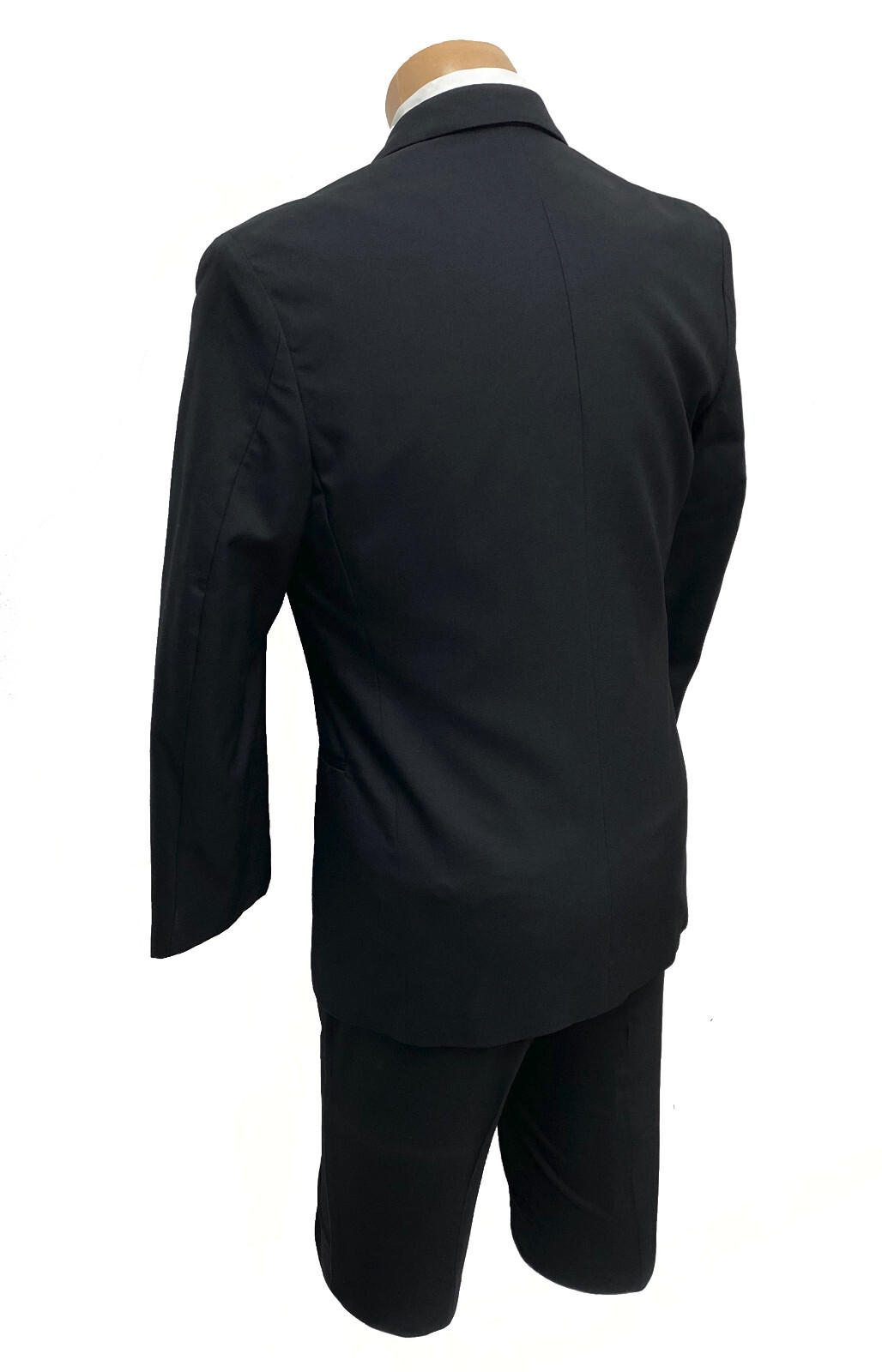 Men’s Black Tuxedo Jacket Two Button with Satin Notch Lapels Clearance Sale