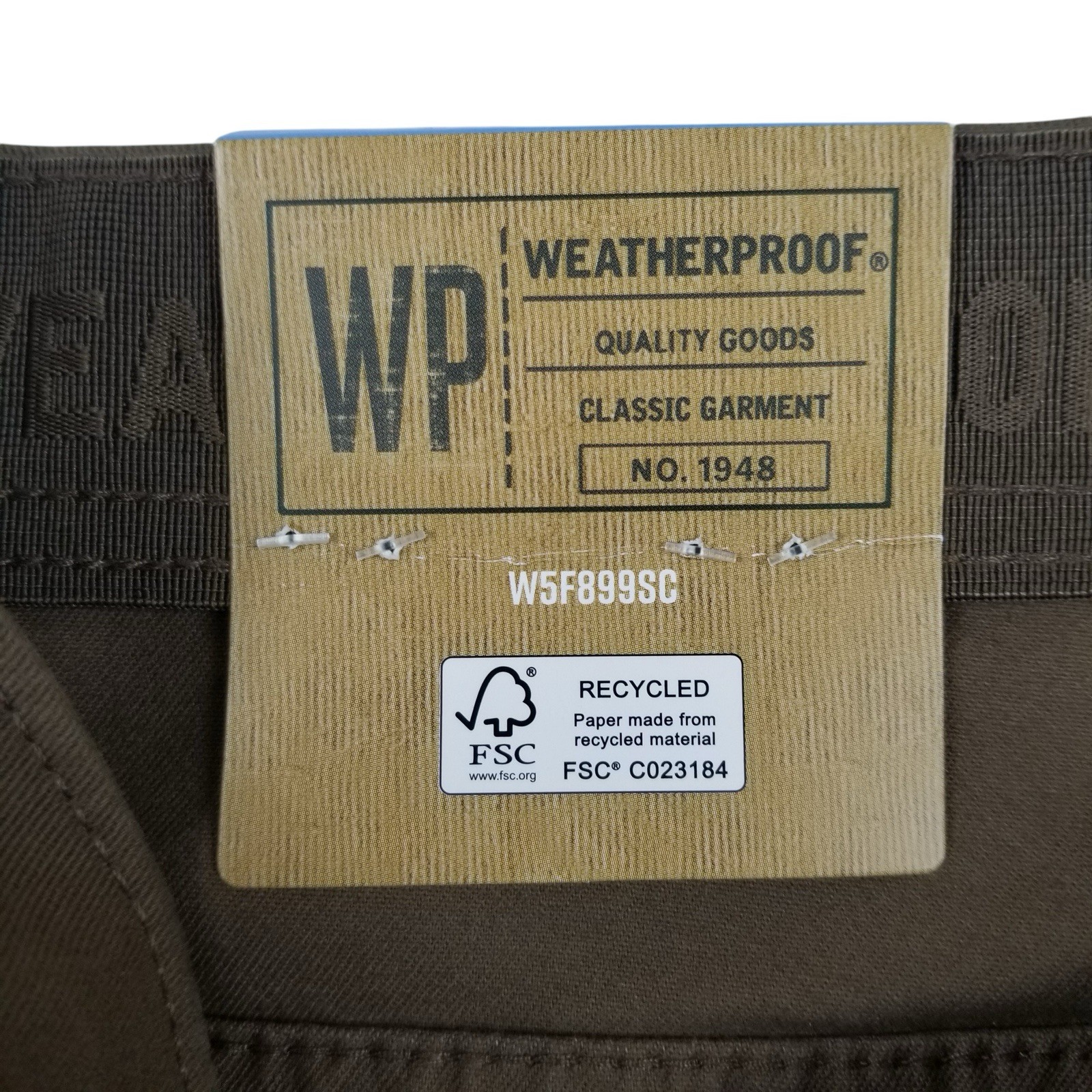 Weatherproof Men’s Brown Pants Stretch Fabric The Commuter Pants 32×32