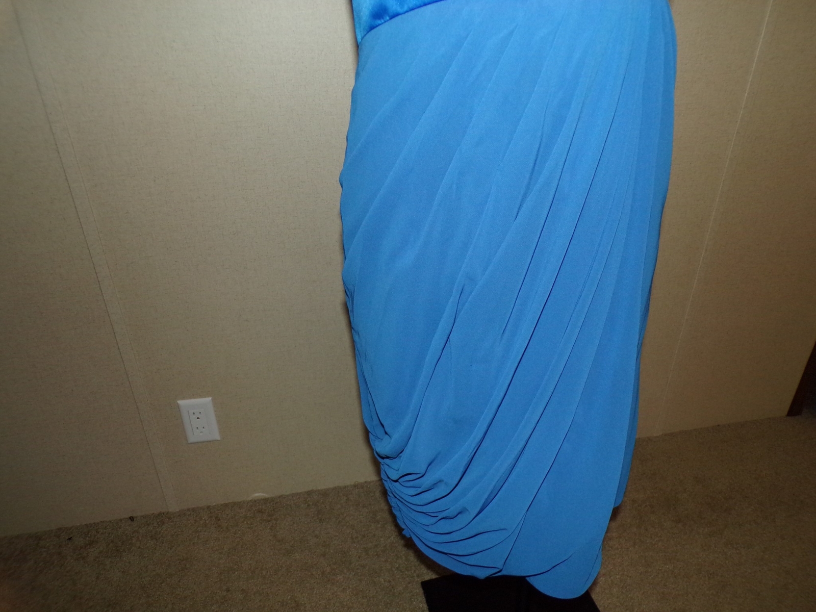 Mori Lee By Madeline Gardner Blue Strapless Dress Size 20 Bridesmaid Prom NWT