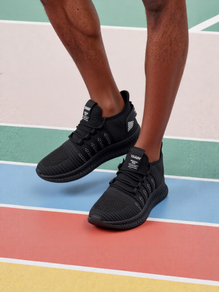 Big Size Men’s Breathable Lightweight Sneakers Slip Resistant