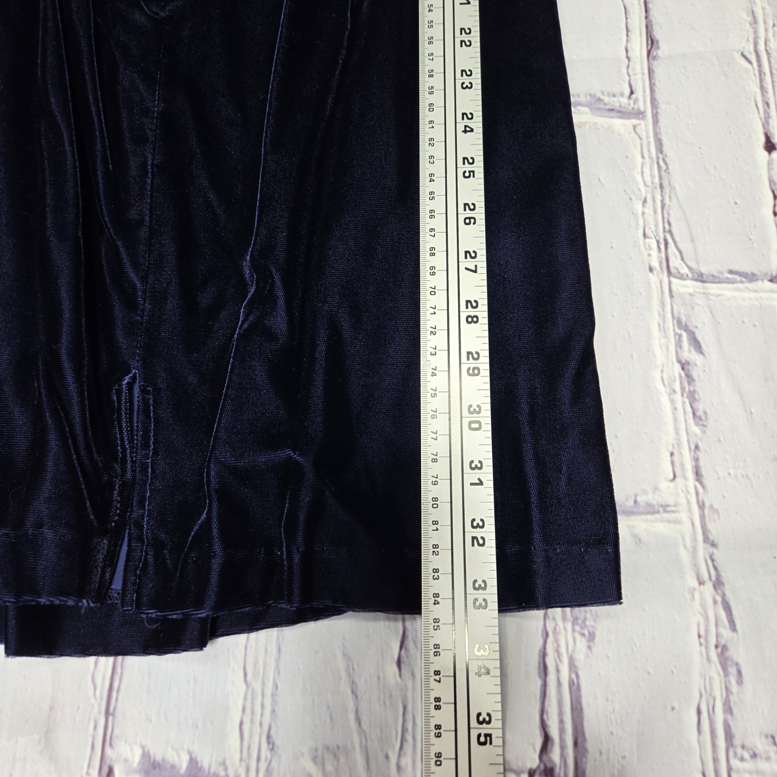 Vintage Roberta Velvet Off Shoulder Long Sleeve Mini Dress Made in USA Sz 11/12