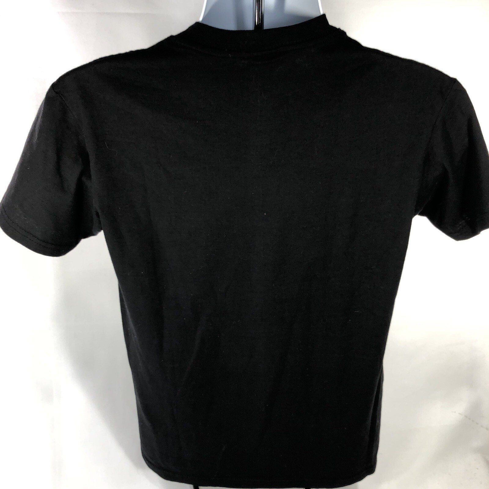 SINGAPORE SHIRT MEDIUM (FITS SMALL) BLACK SHORT SLEEVE GRAPHIC LOGO TEE