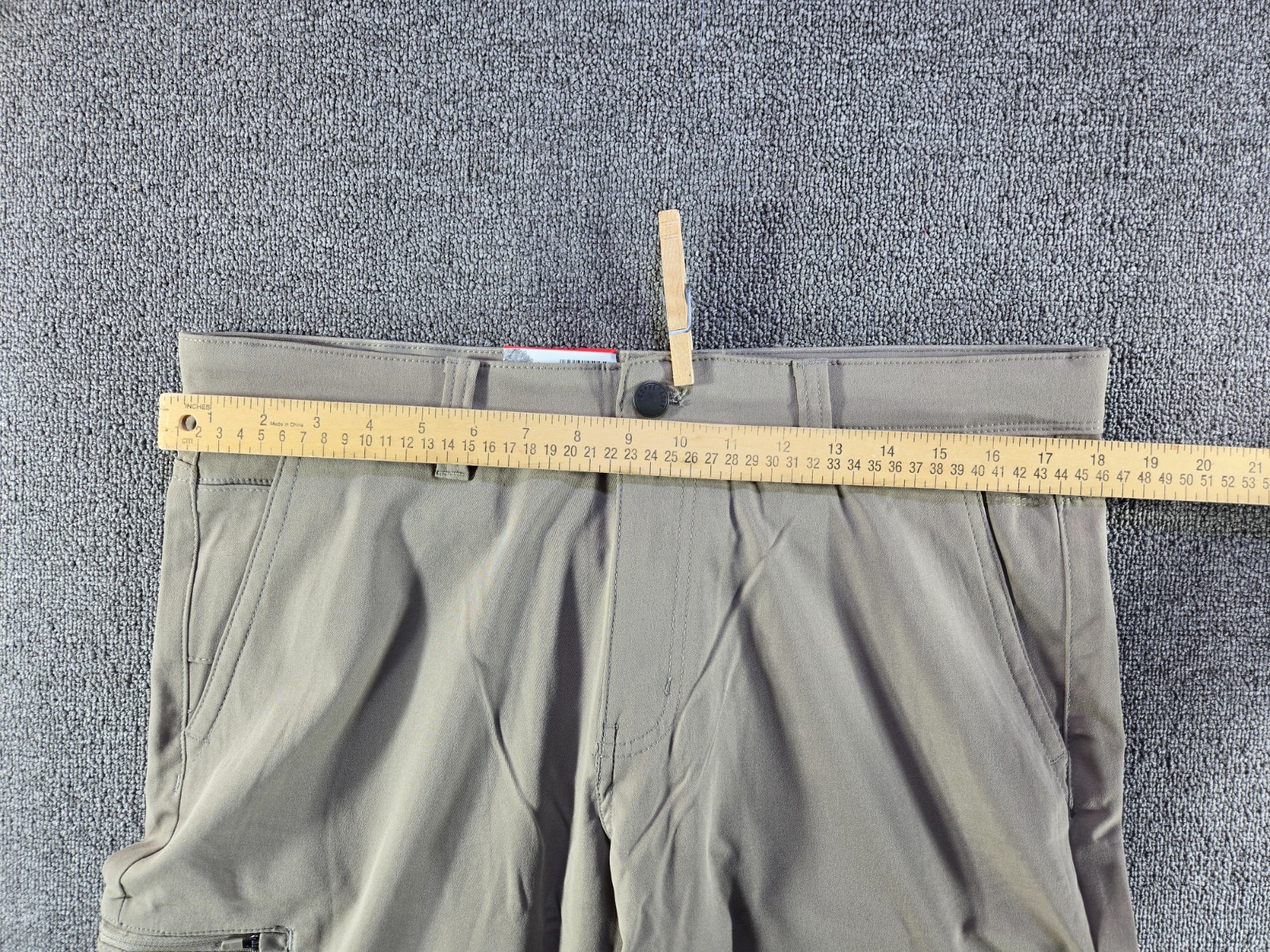 Copper and Oak Pants Men’s 34×30 NWT Stretch Hiking Tan Outdoor