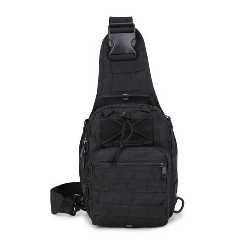 Outdoor Hiking Tactical Sling Backpack Men’s Molle Travel Chest Shoulder Bag