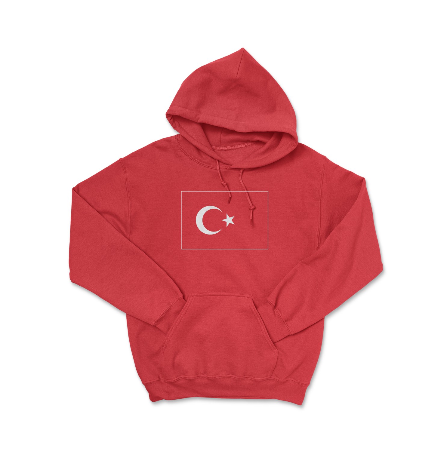 Turkiye Pride Bardakci 14 Two-Sided Jersey Style Unisex Hooded Sweatshirt